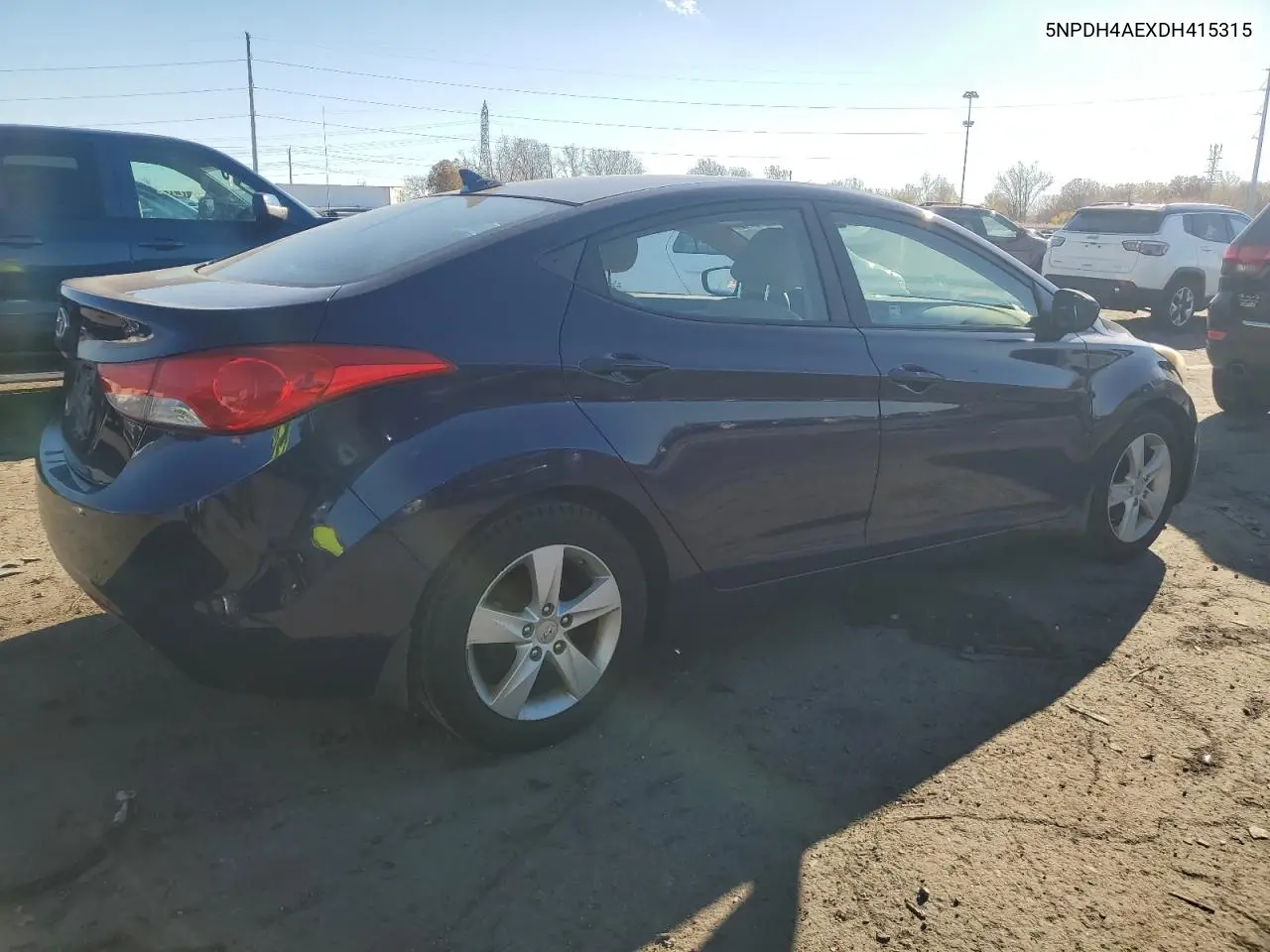 5NPDH4AEXDH415315 2013 Hyundai Elantra Gls