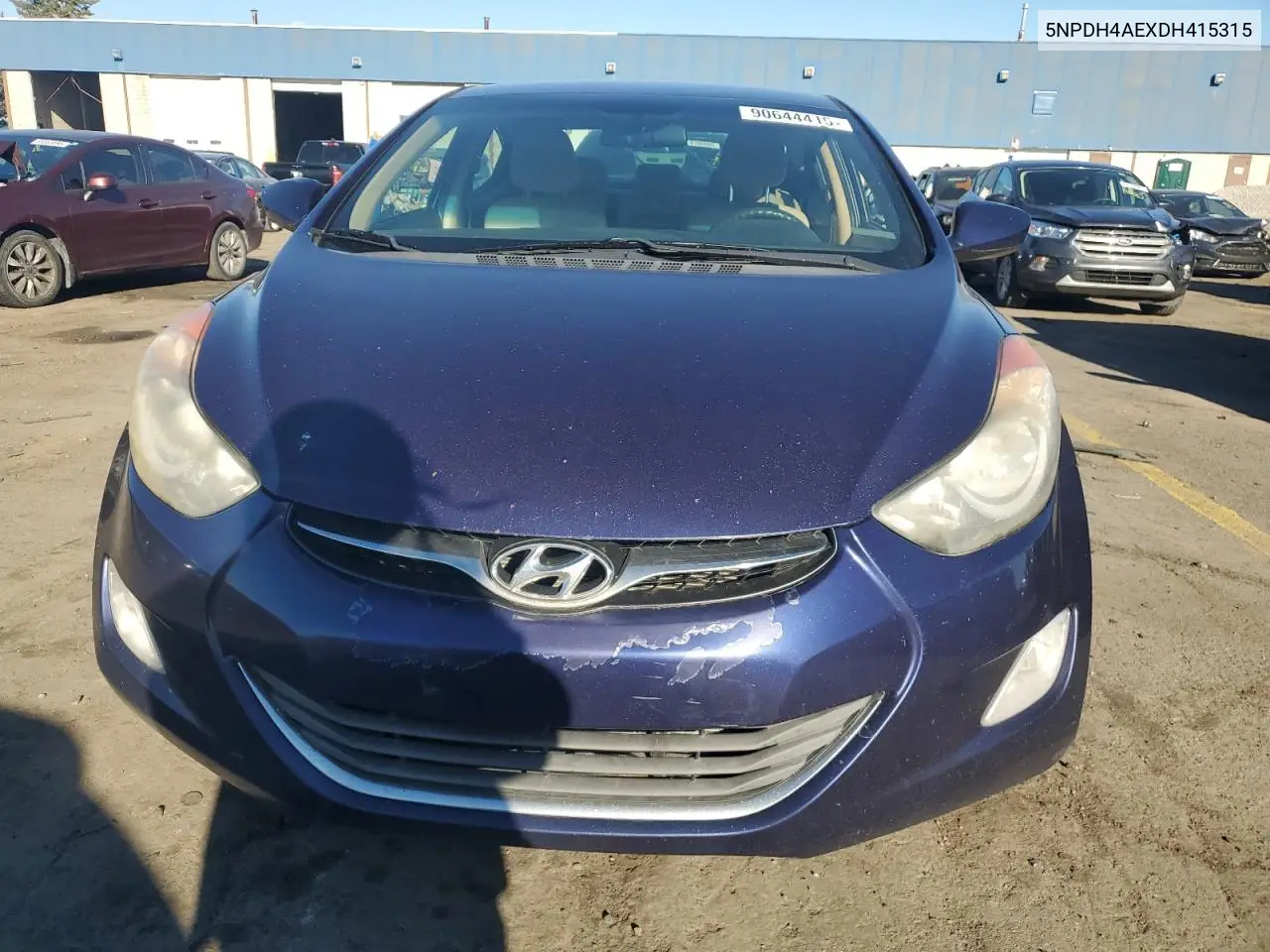 5NPDH4AEXDH415315 2013 Hyundai Elantra Gls