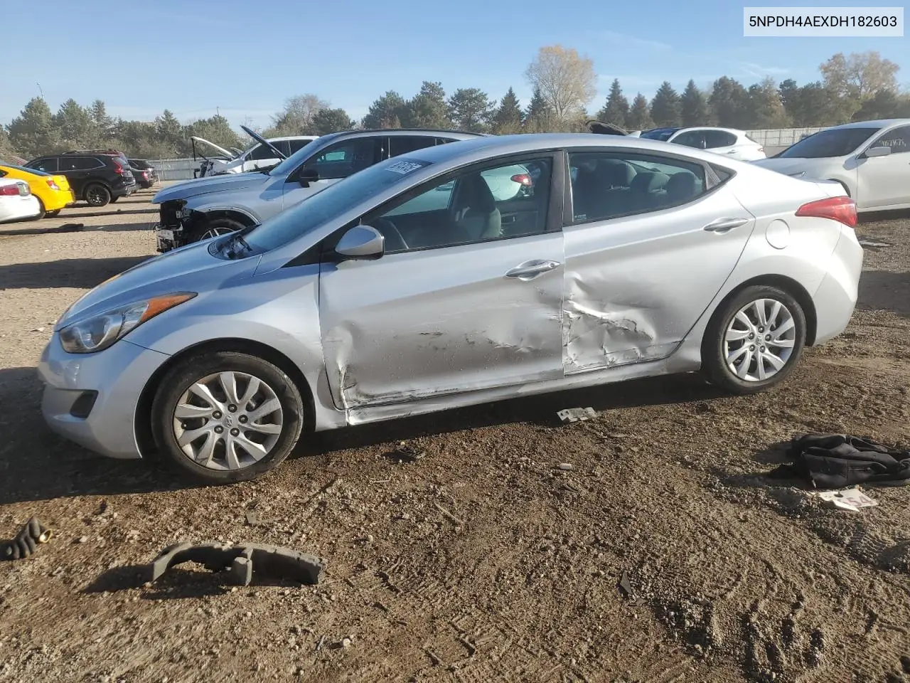 5NPDH4AEXDH182603 2013 Hyundai Elantra Gls