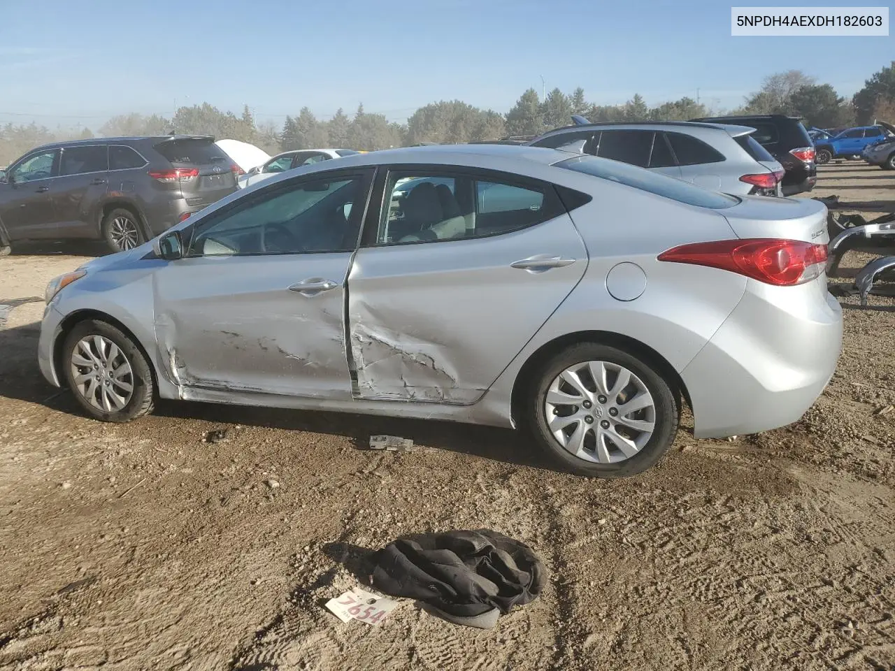 5NPDH4AEXDH182603 2013 Hyundai Elantra Gls