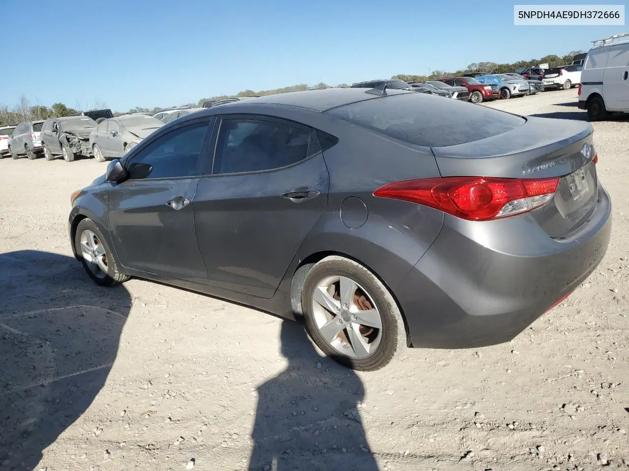 5NPDH4AE9DH372666 2013 Hyundai Elantra Gls