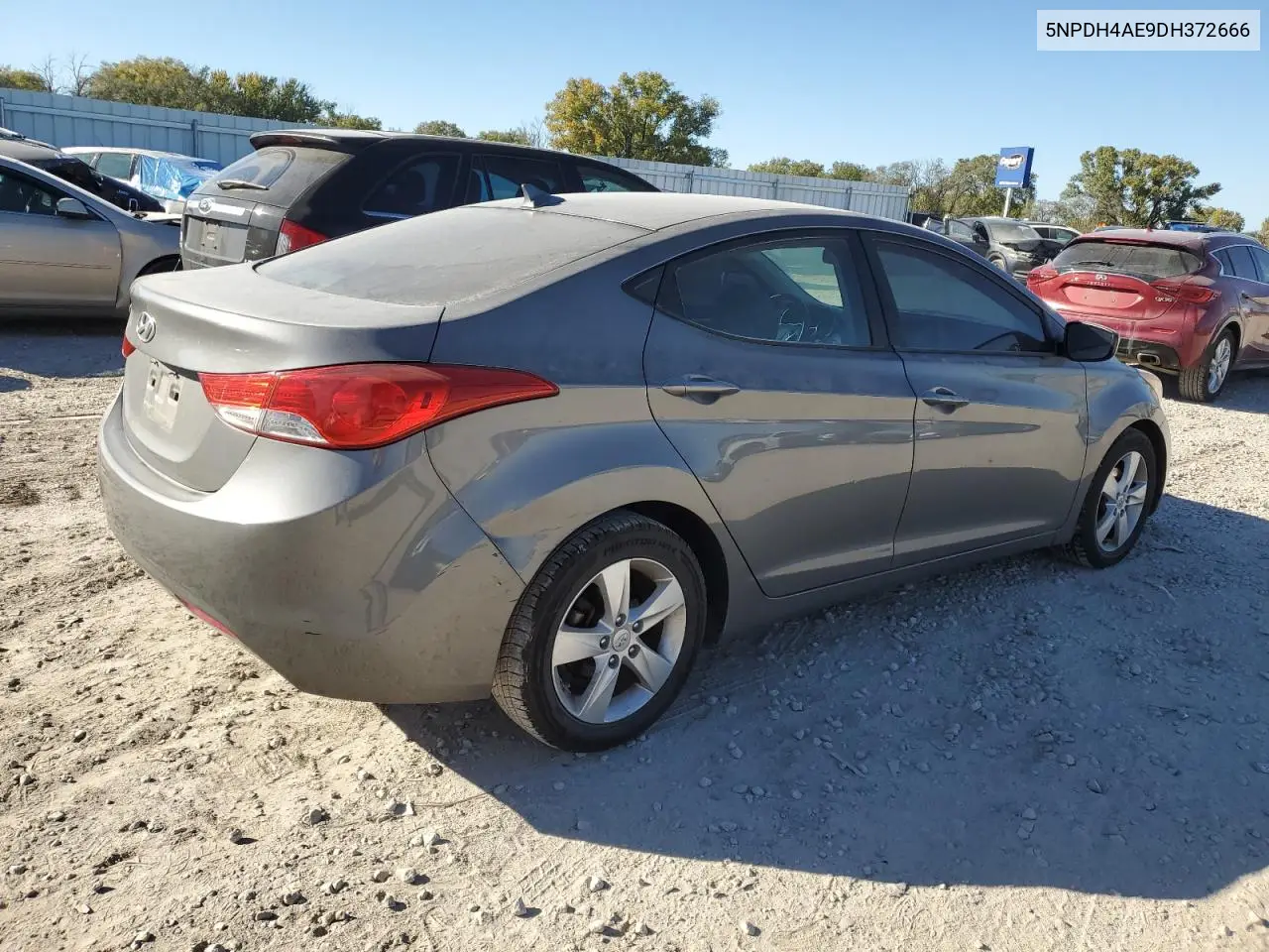 5NPDH4AE9DH372666 2013 Hyundai Elantra Gls