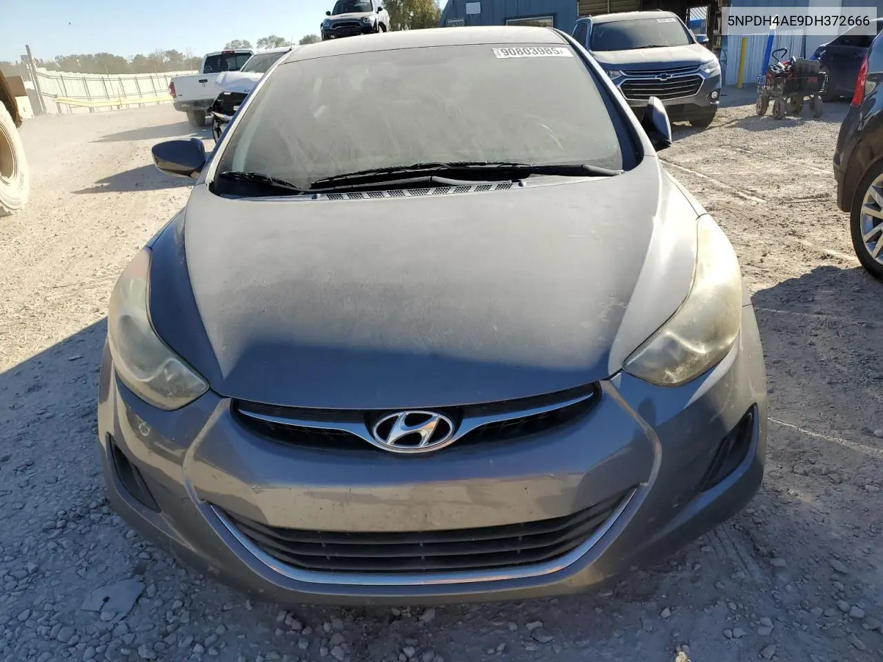 5NPDH4AE9DH372666 2013 Hyundai Elantra Gls