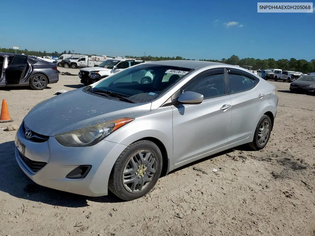 5NPDH4AEXDH205068 2013 Hyundai Elantra Gls