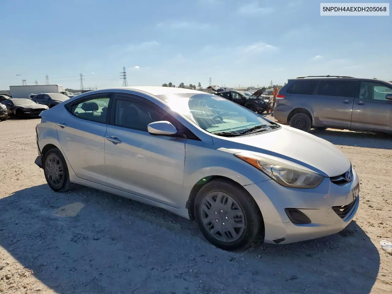 5NPDH4AEXDH205068 2013 Hyundai Elantra Gls