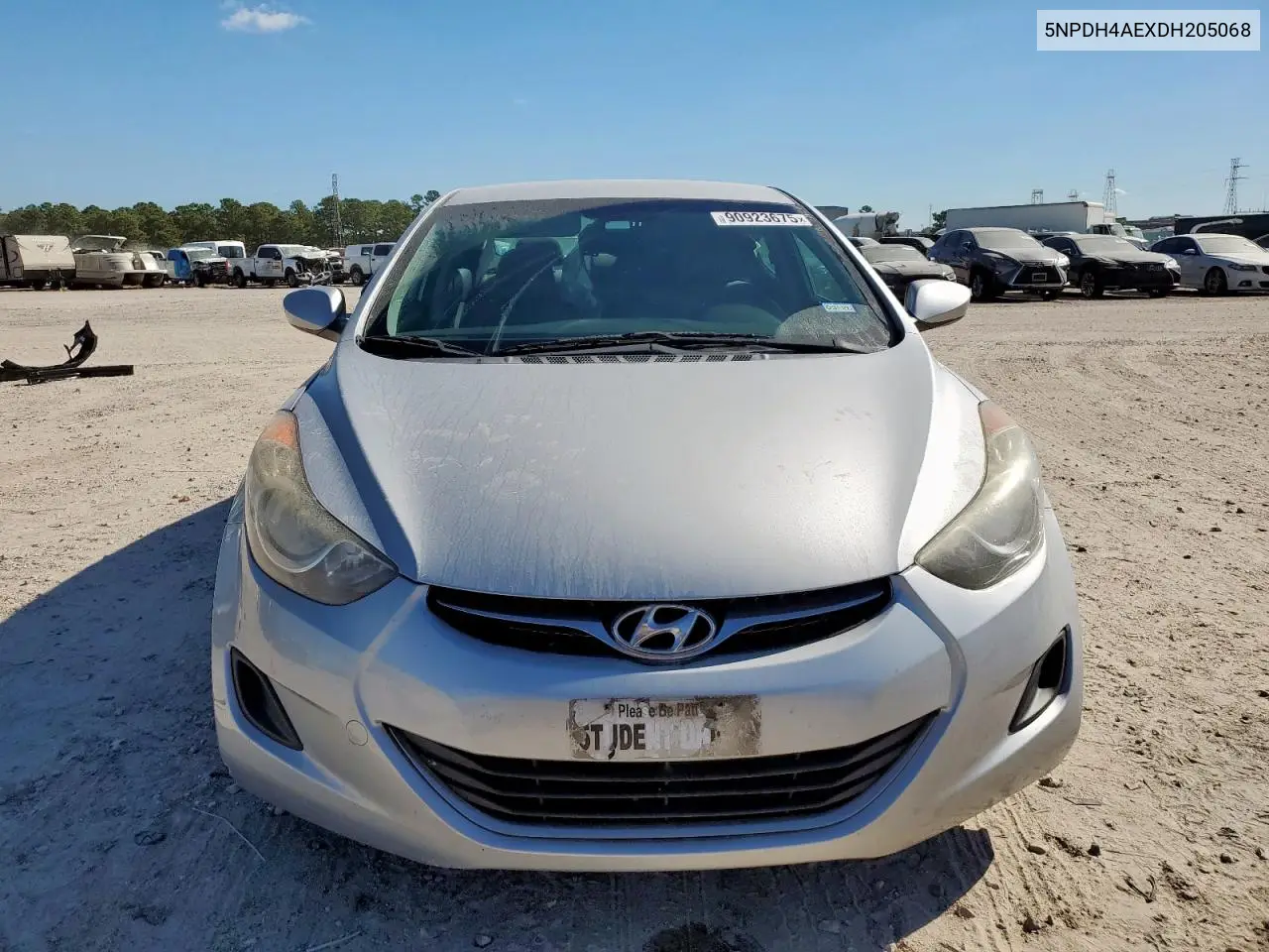 5NPDH4AEXDH205068 2013 Hyundai Elantra Gls