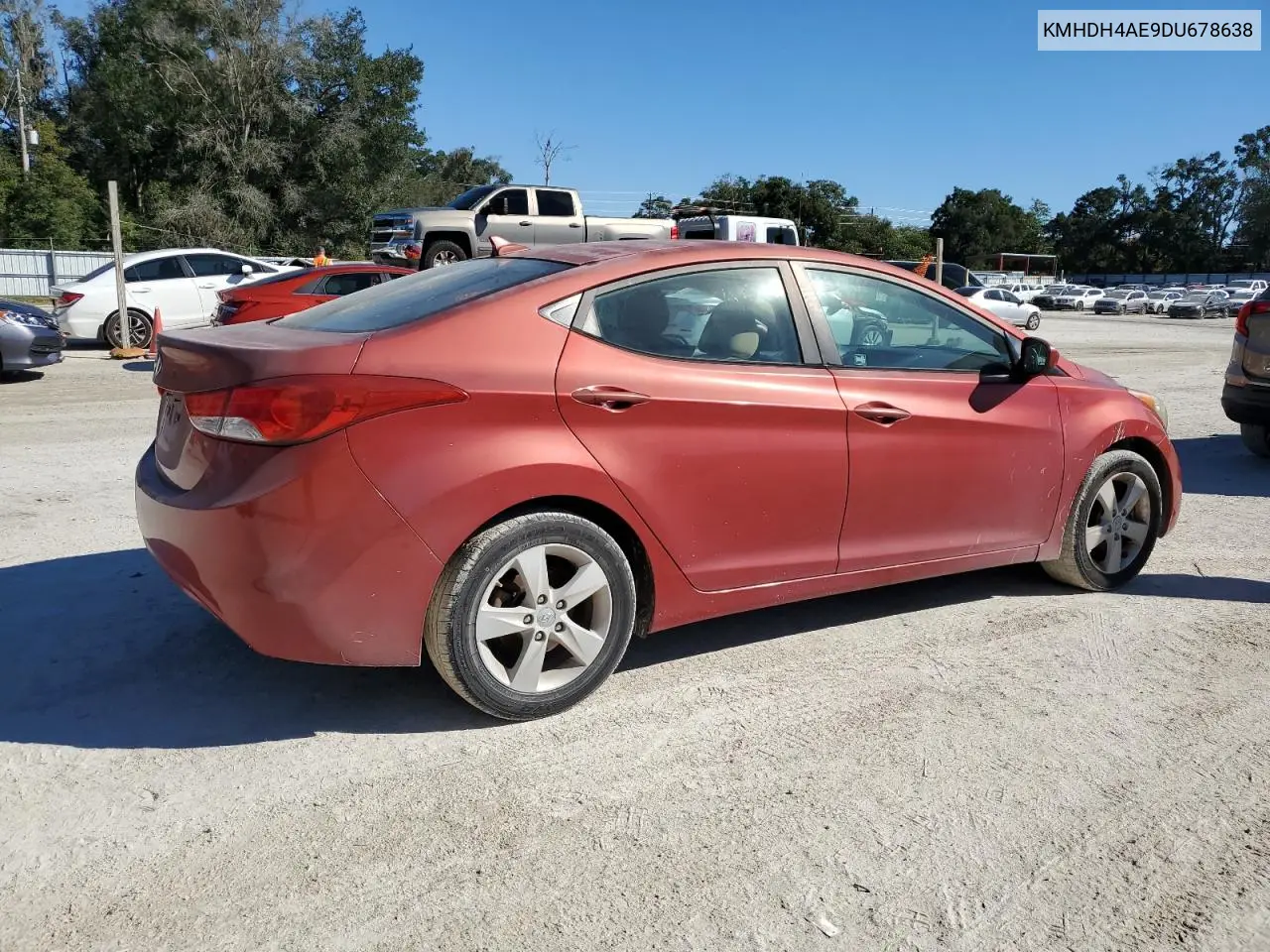 KMHDH4AE9DU678638 2013 Hyundai Elantra Gls