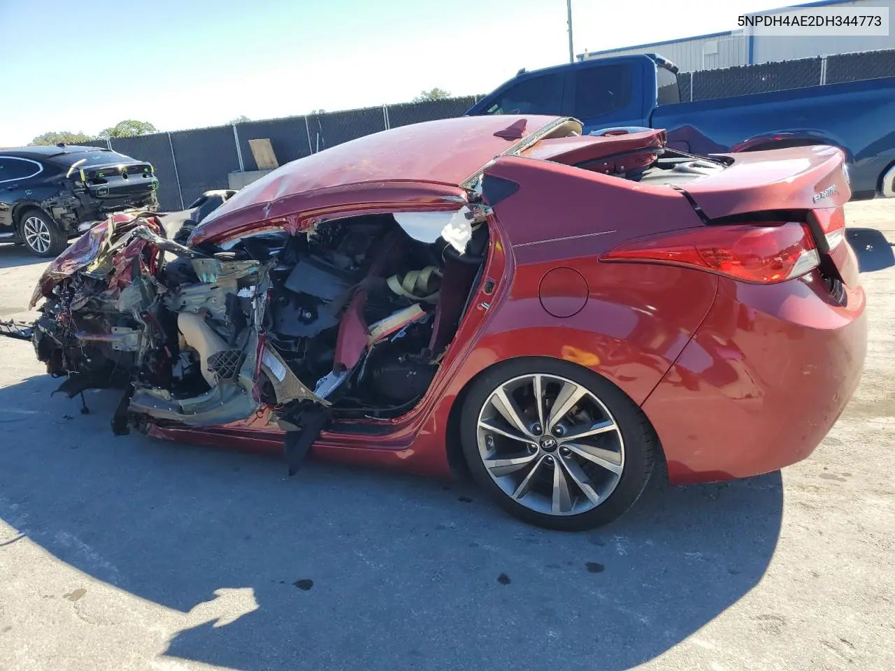 5NPDH4AE2DH344773 2013 Hyundai Elantra Gls
