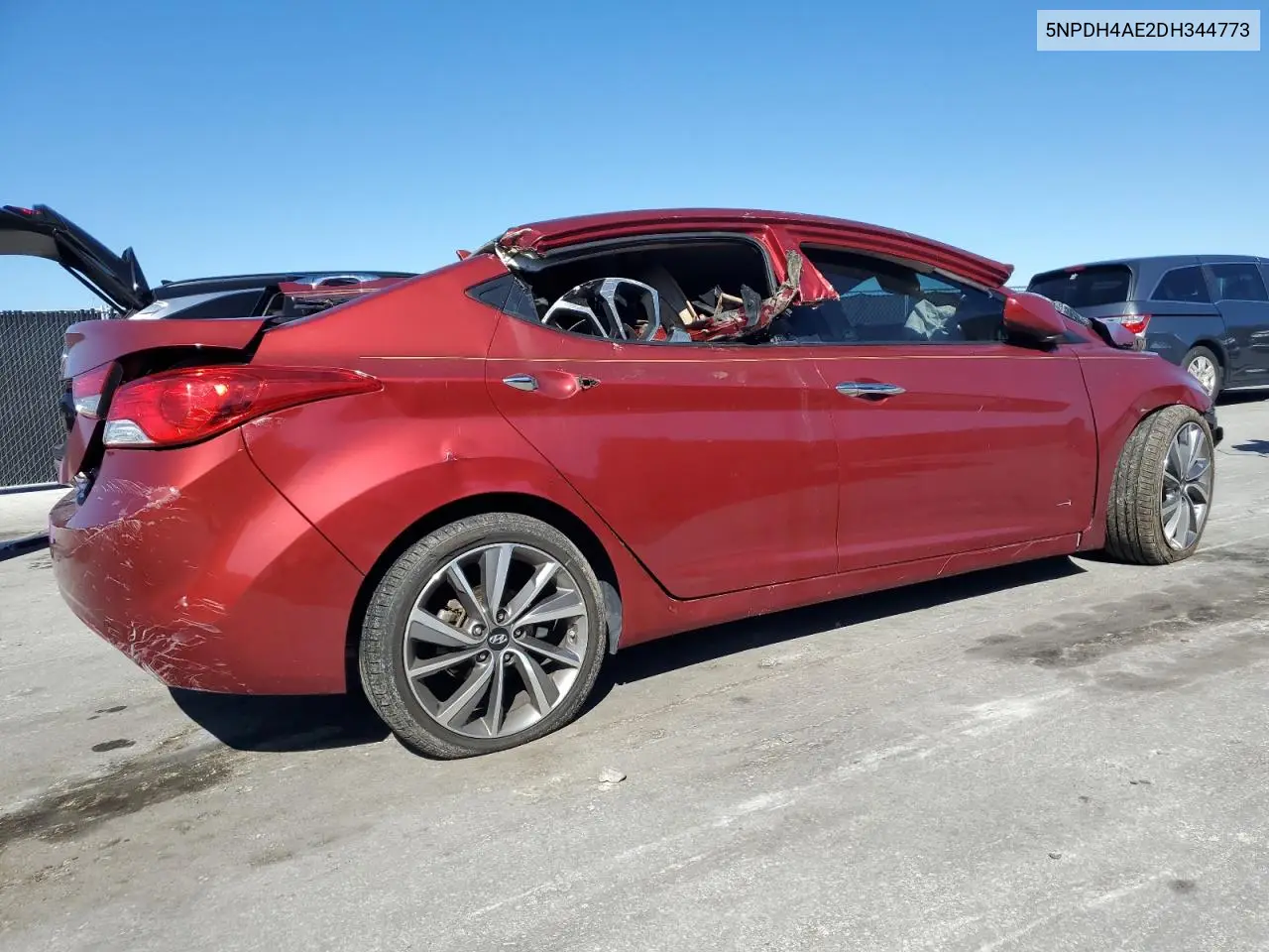 5NPDH4AE2DH344773 2013 Hyundai Elantra Gls