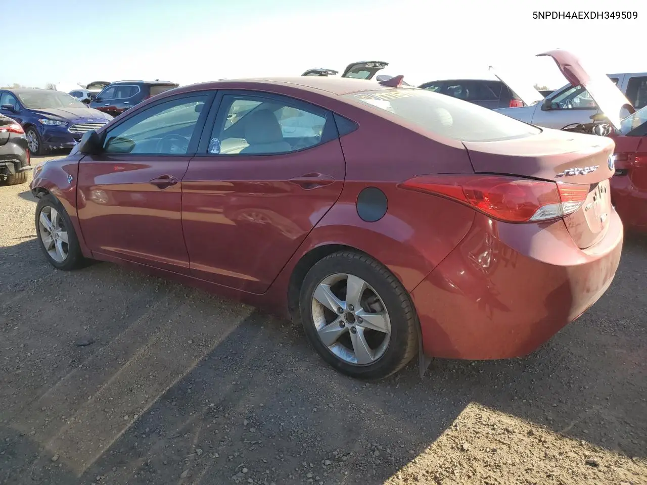 5NPDH4AEXDH349509 2013 Hyundai Elantra Gls