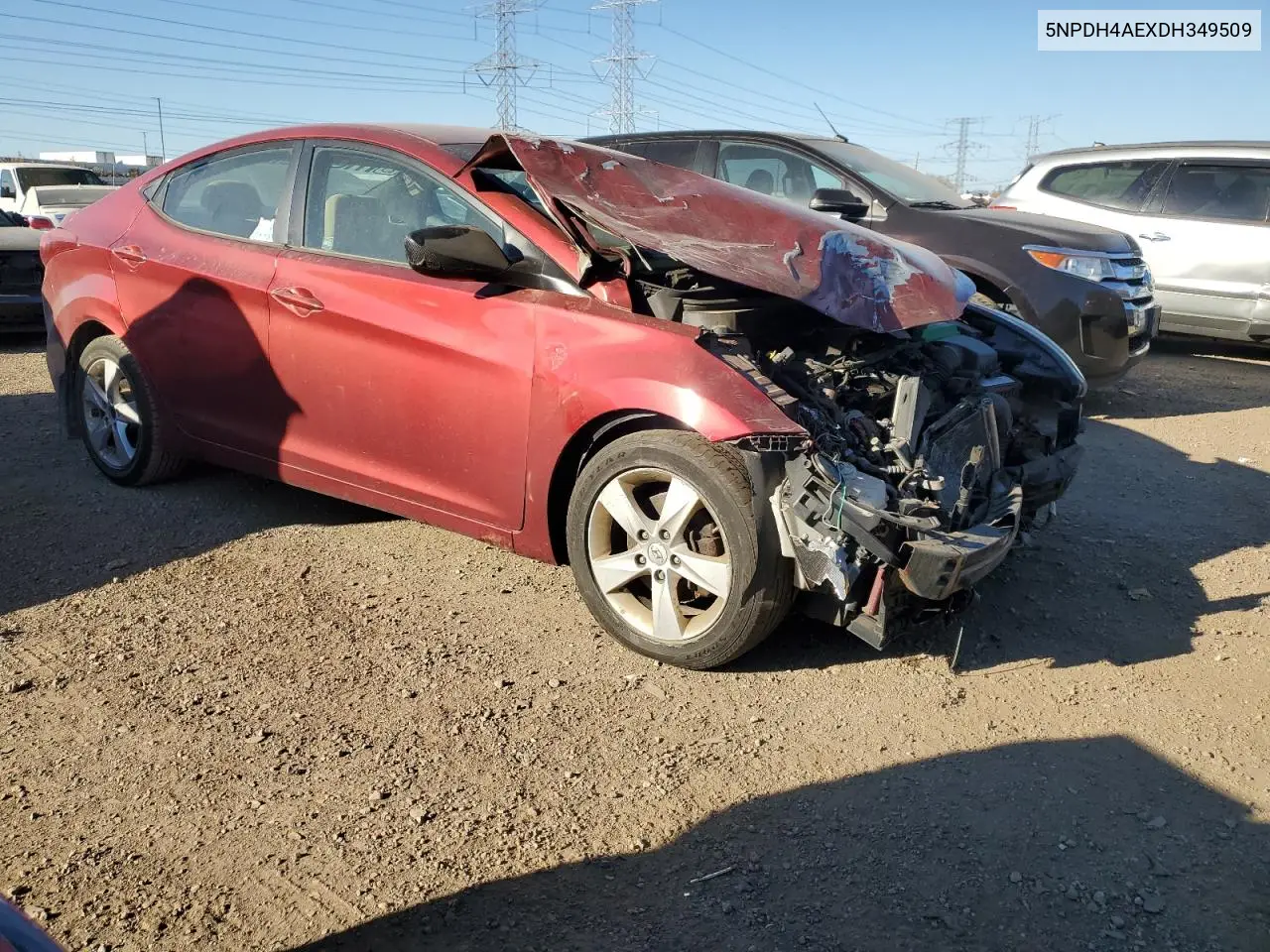 5NPDH4AEXDH349509 2013 Hyundai Elantra Gls