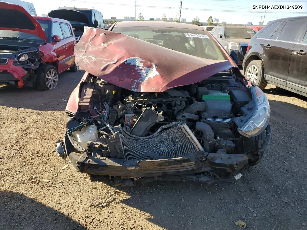 5NPDH4AEXDH349509 2013 Hyundai Elantra Gls