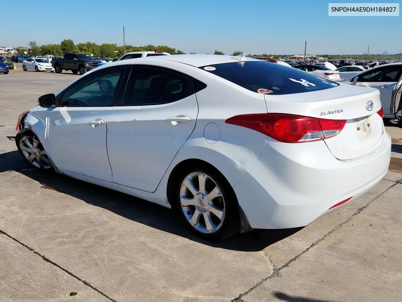 5NPDH4AE9DH184827 2013 Hyundai Elantra Gls