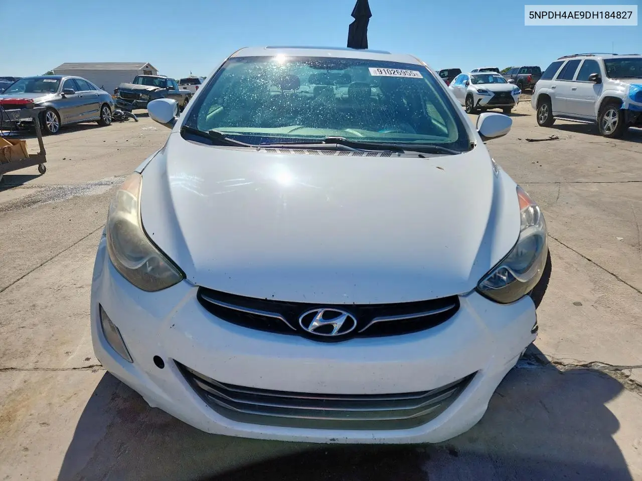 5NPDH4AE9DH184827 2013 Hyundai Elantra Gls