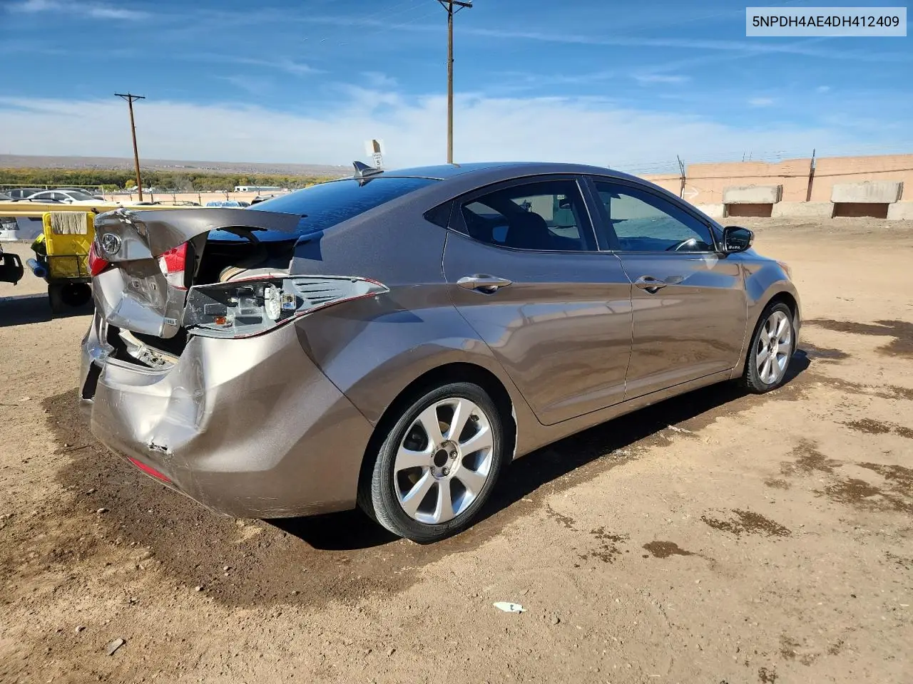 5NPDH4AE4DH412409 2013 Hyundai Elantra Gls