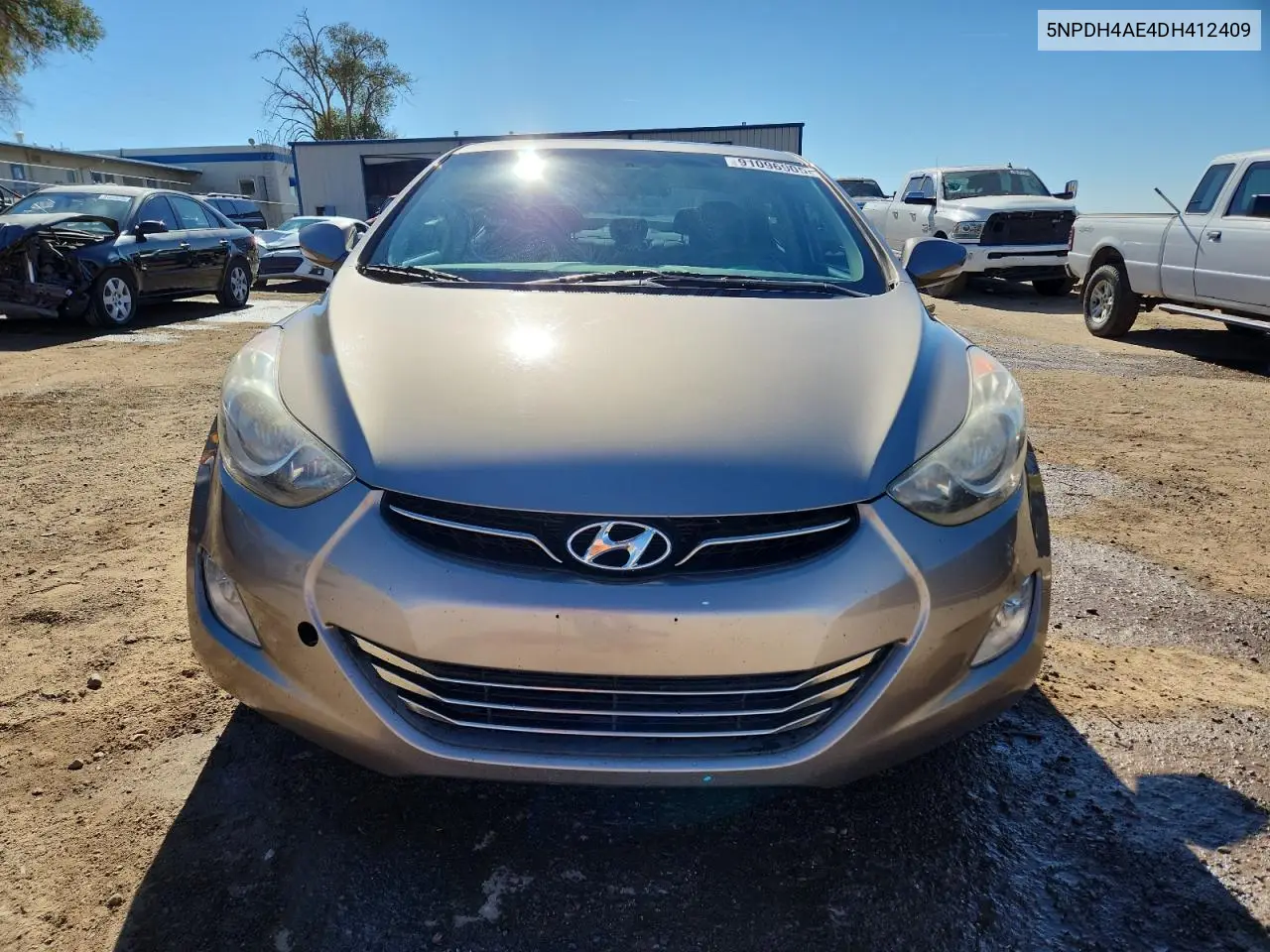 5NPDH4AE4DH412409 2013 Hyundai Elantra Gls