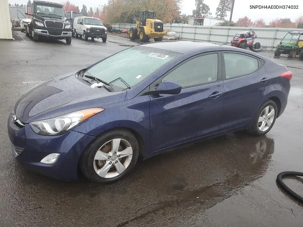 5NPDH4AE0DH374032 2013 Hyundai Elantra Gls