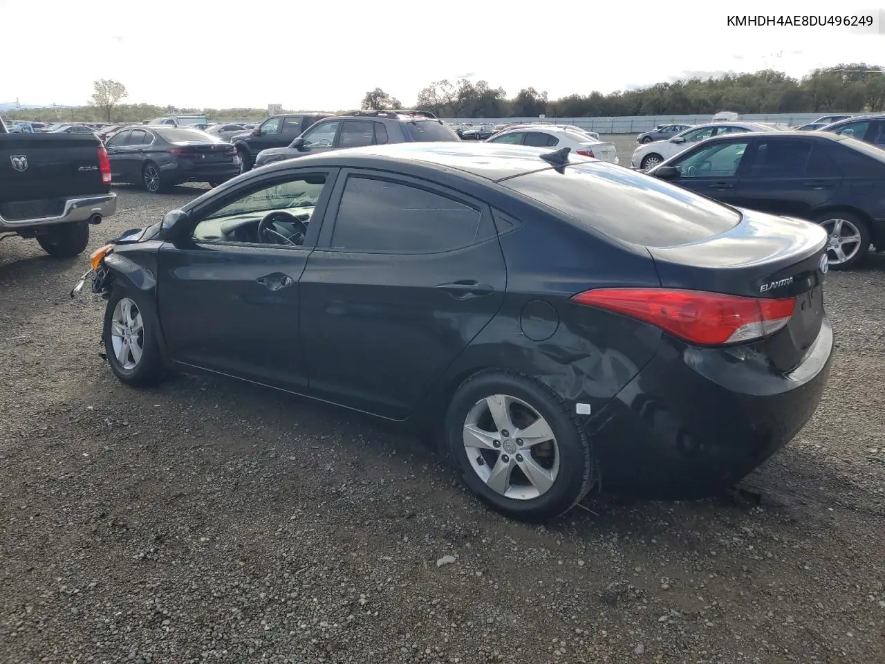 KMHDH4AE8DU496249 2013 Hyundai Elantra Gls