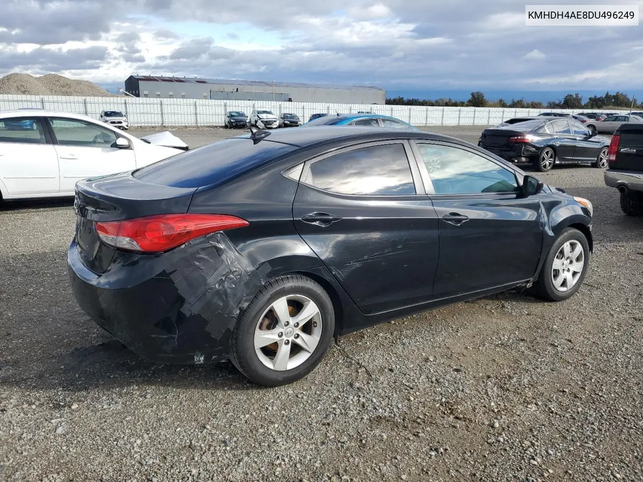 KMHDH4AE8DU496249 2013 Hyundai Elantra Gls