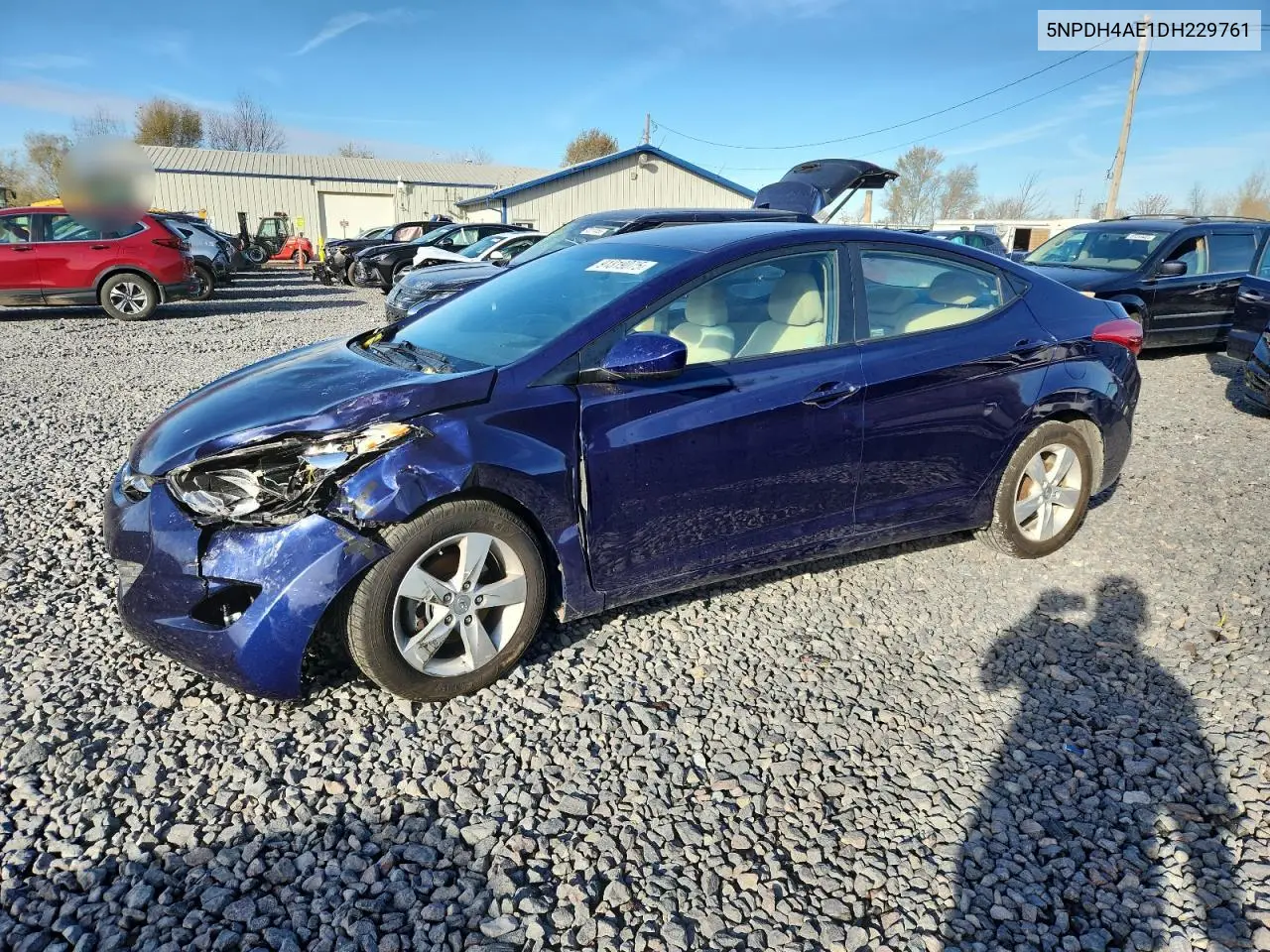 5NPDH4AE1DH229761 2013 Hyundai Elantra Gls
