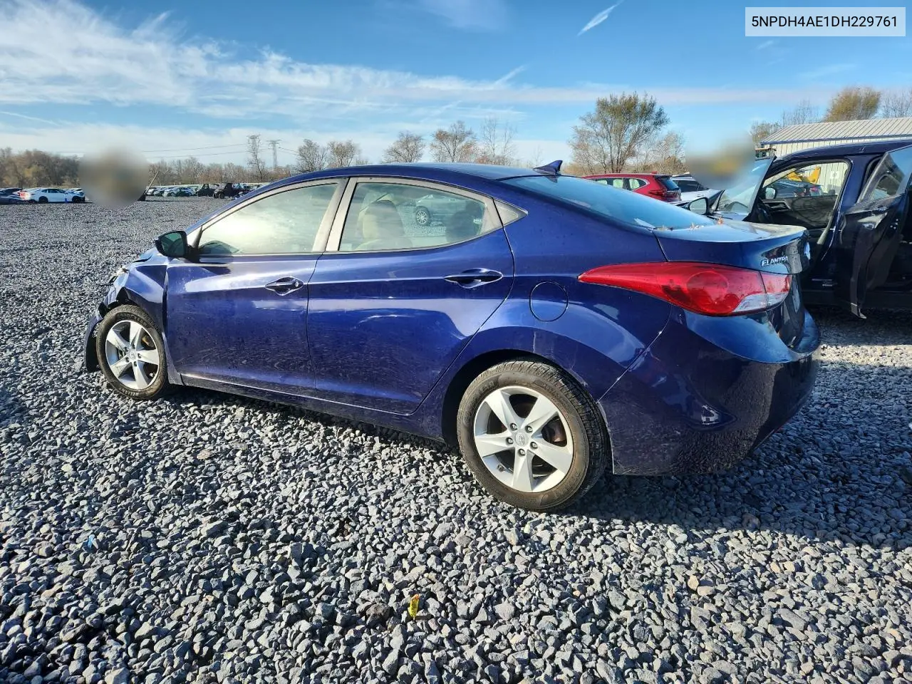 5NPDH4AE1DH229761 2013 Hyundai Elantra Gls