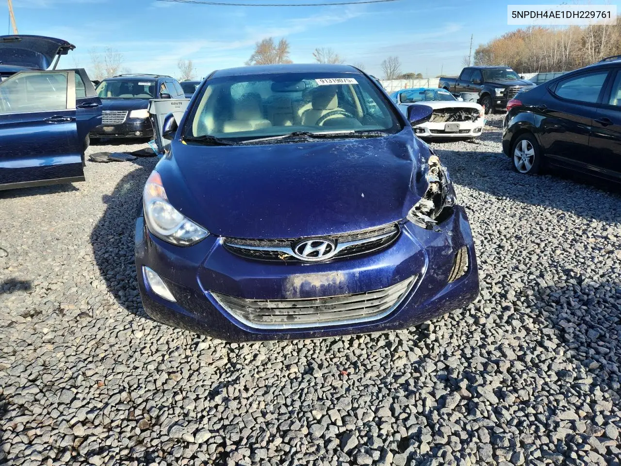 5NPDH4AE1DH229761 2013 Hyundai Elantra Gls
