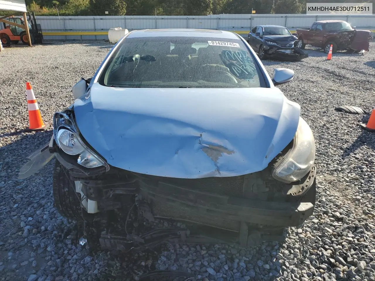 KMHDH4AE3DU712511 2013 Hyundai Elantra Gls