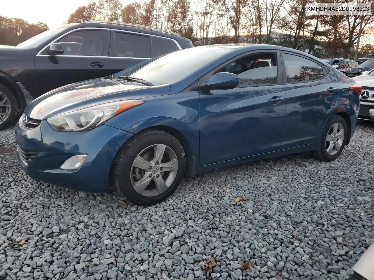 KMHDH4AE2DU998223 2013 Hyundai Elantra Gls
