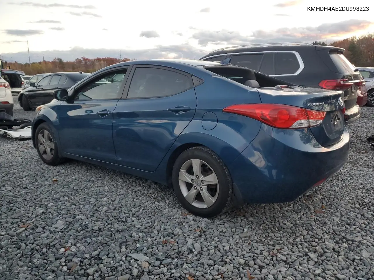 KMHDH4AE2DU998223 2013 Hyundai Elantra Gls