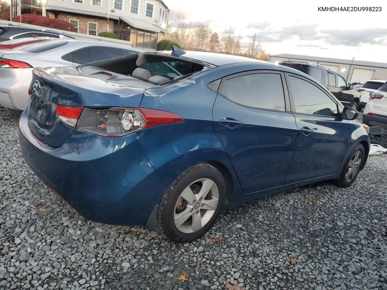 KMHDH4AE2DU998223 2013 Hyundai Elantra Gls