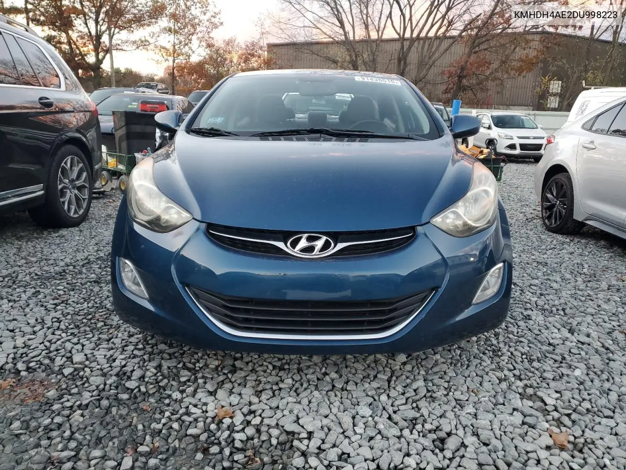 KMHDH4AE2DU998223 2013 Hyundai Elantra Gls