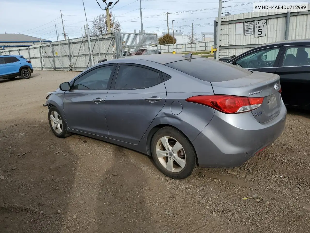 KMHDH4AE4DU712999 2013 Hyundai Elantra Gls