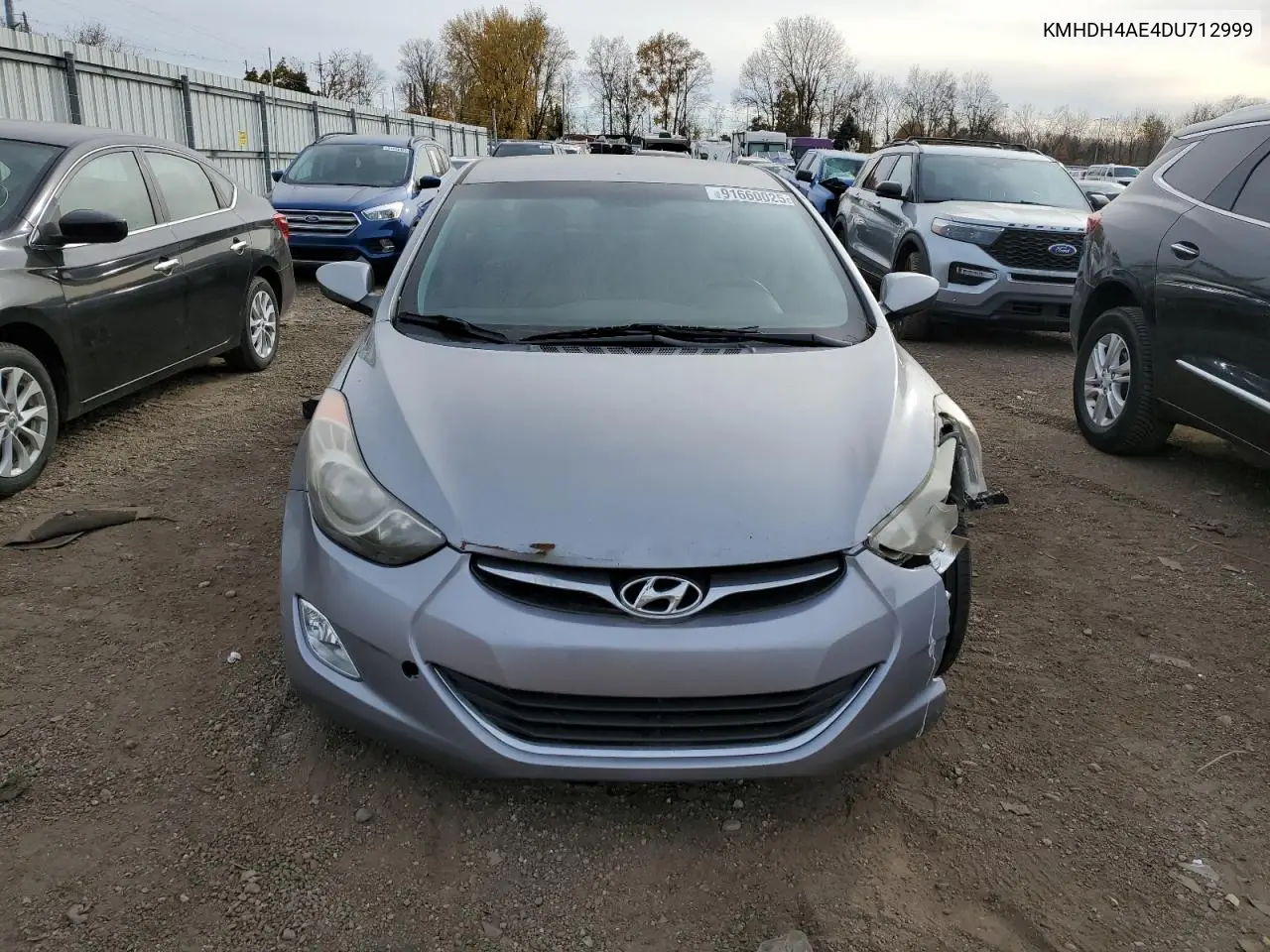 KMHDH4AE4DU712999 2013 Hyundai Elantra Gls
