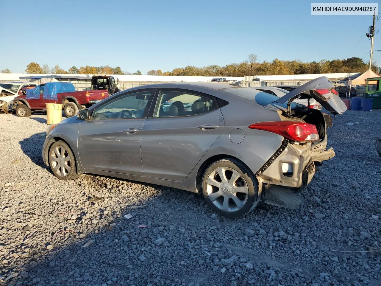 KMHDH4AE9DU948287 2013 Hyundai Elantra Gls
