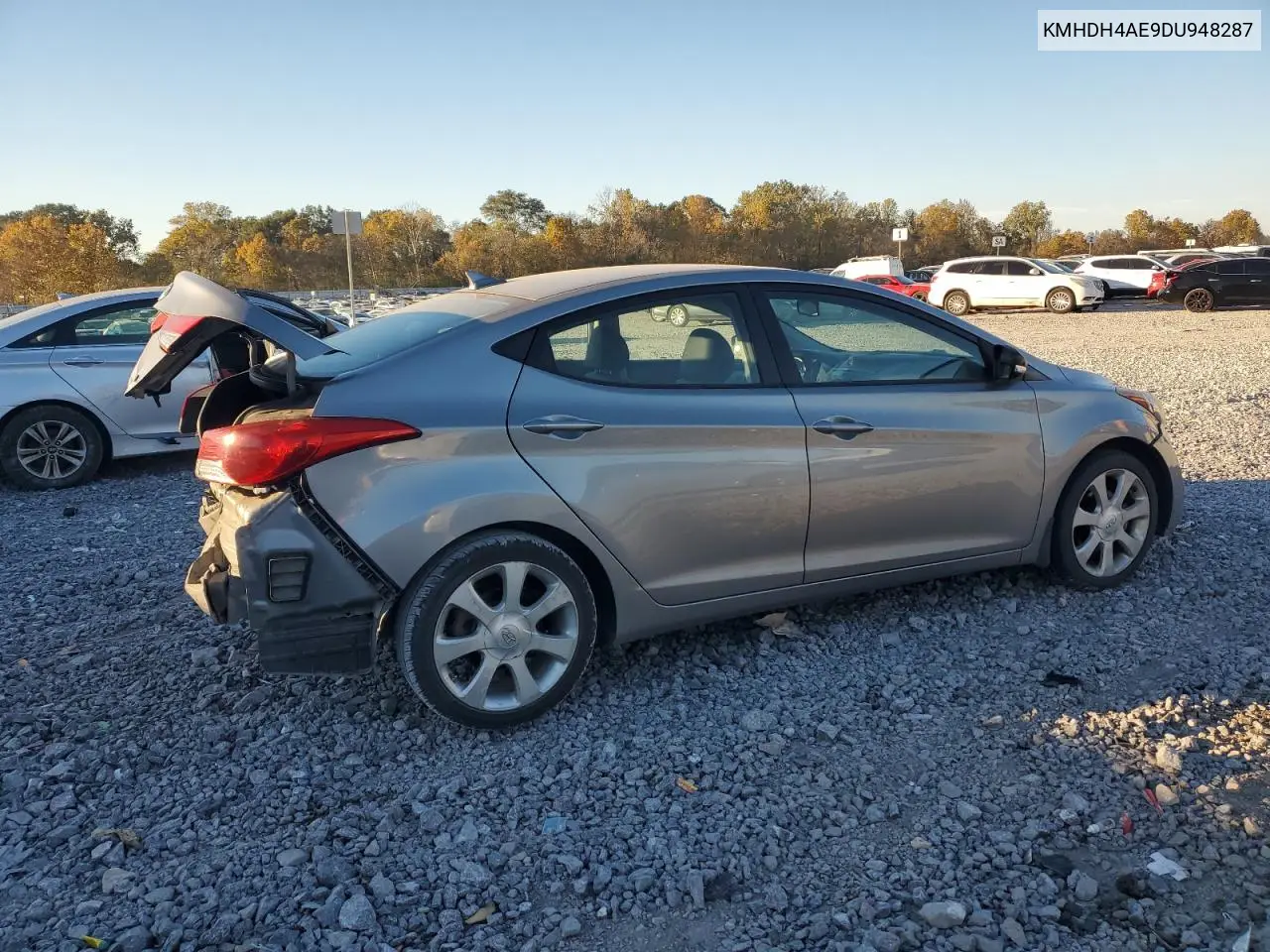 KMHDH4AE9DU948287 2013 Hyundai Elantra Gls