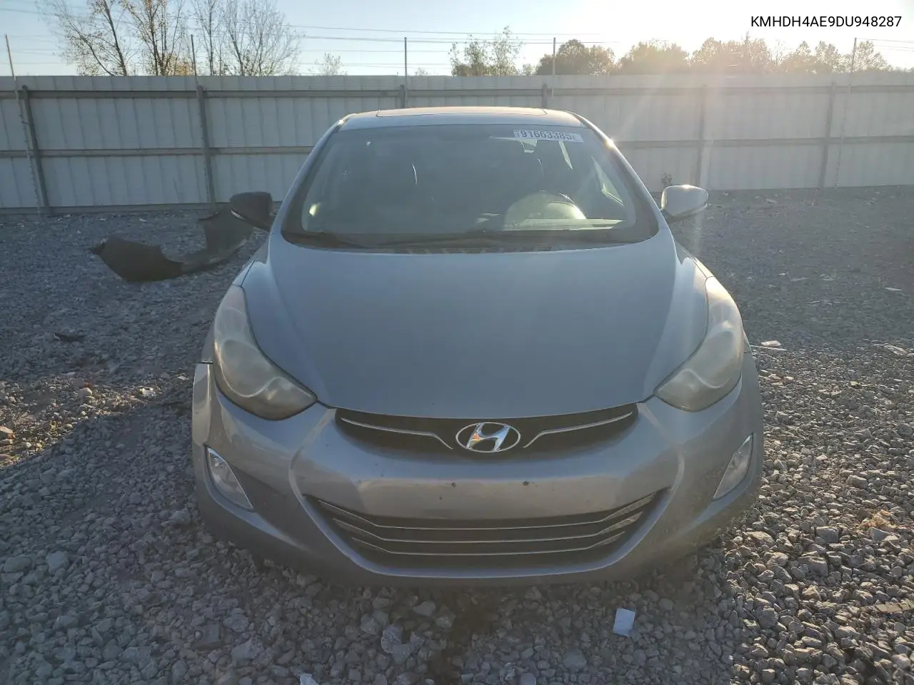 KMHDH4AE9DU948287 2013 Hyundai Elantra Gls