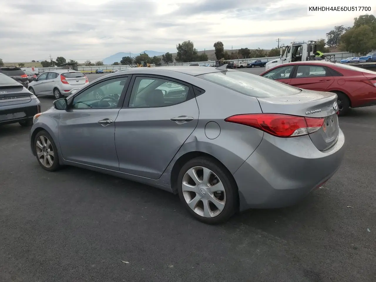 KMHDH4AE6DU517700 2013 Hyundai Elantra Gls