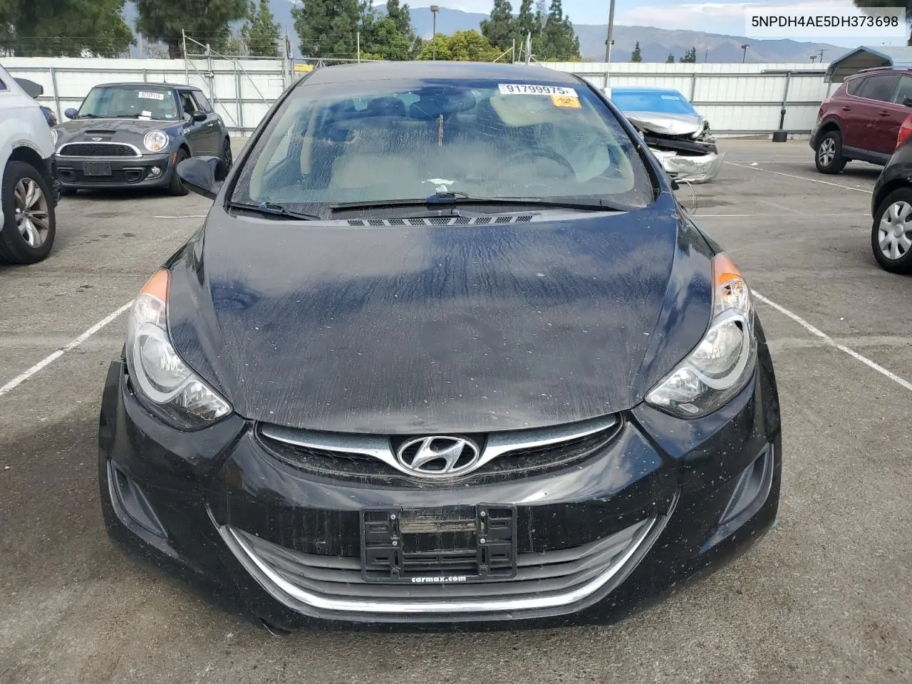 5NPDH4AE5DH373698 2013 Hyundai Elantra Gls