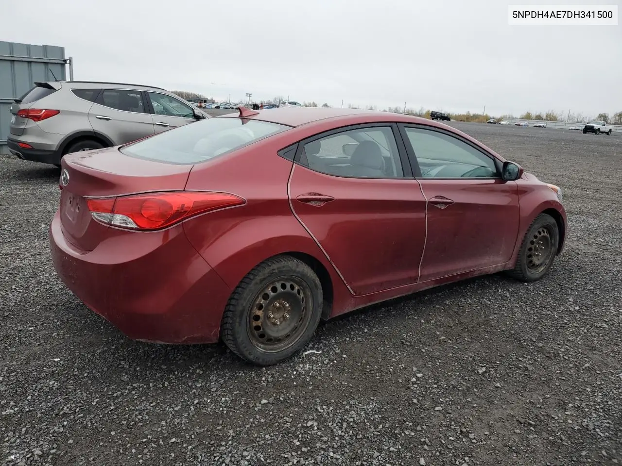 5NPDH4AE7DH341500 2013 Hyundai Elantra Gls