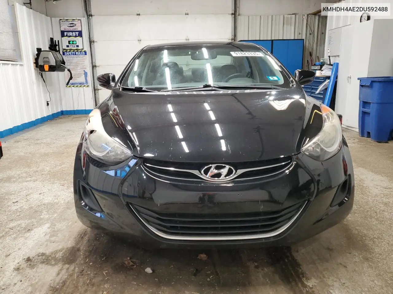 KMHDH4AE2DU592488 2013 Hyundai Elantra Gls