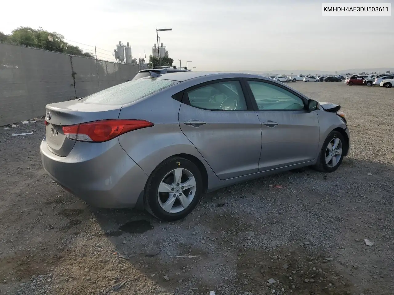 KMHDH4AE3DU503611 2013 Hyundai Elantra Gls