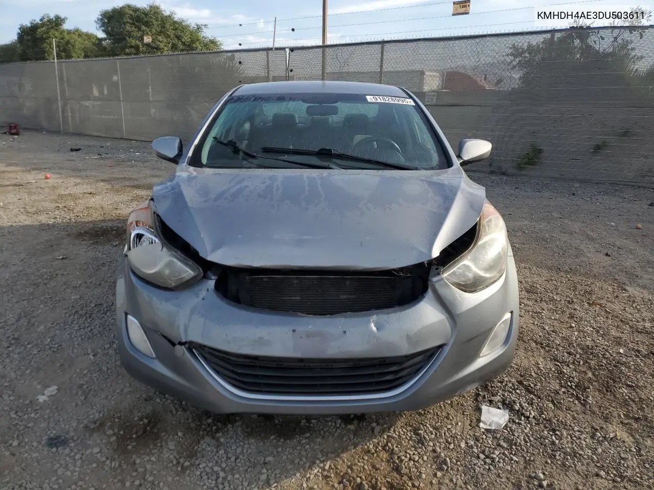 KMHDH4AE3DU503611 2013 Hyundai Elantra Gls