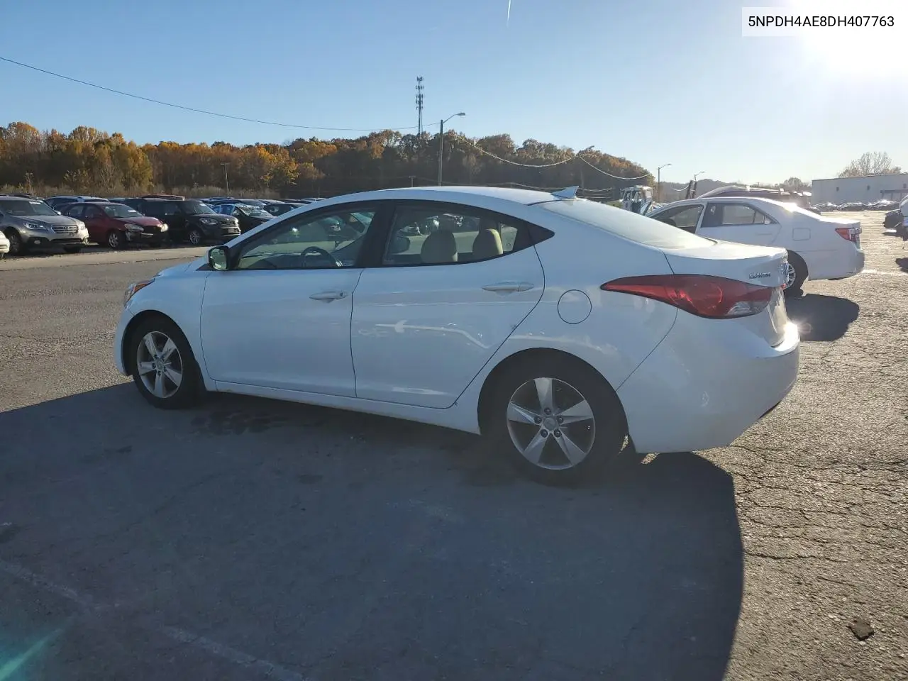 5NPDH4AE8DH407763 2013 Hyundai Elantra Gls