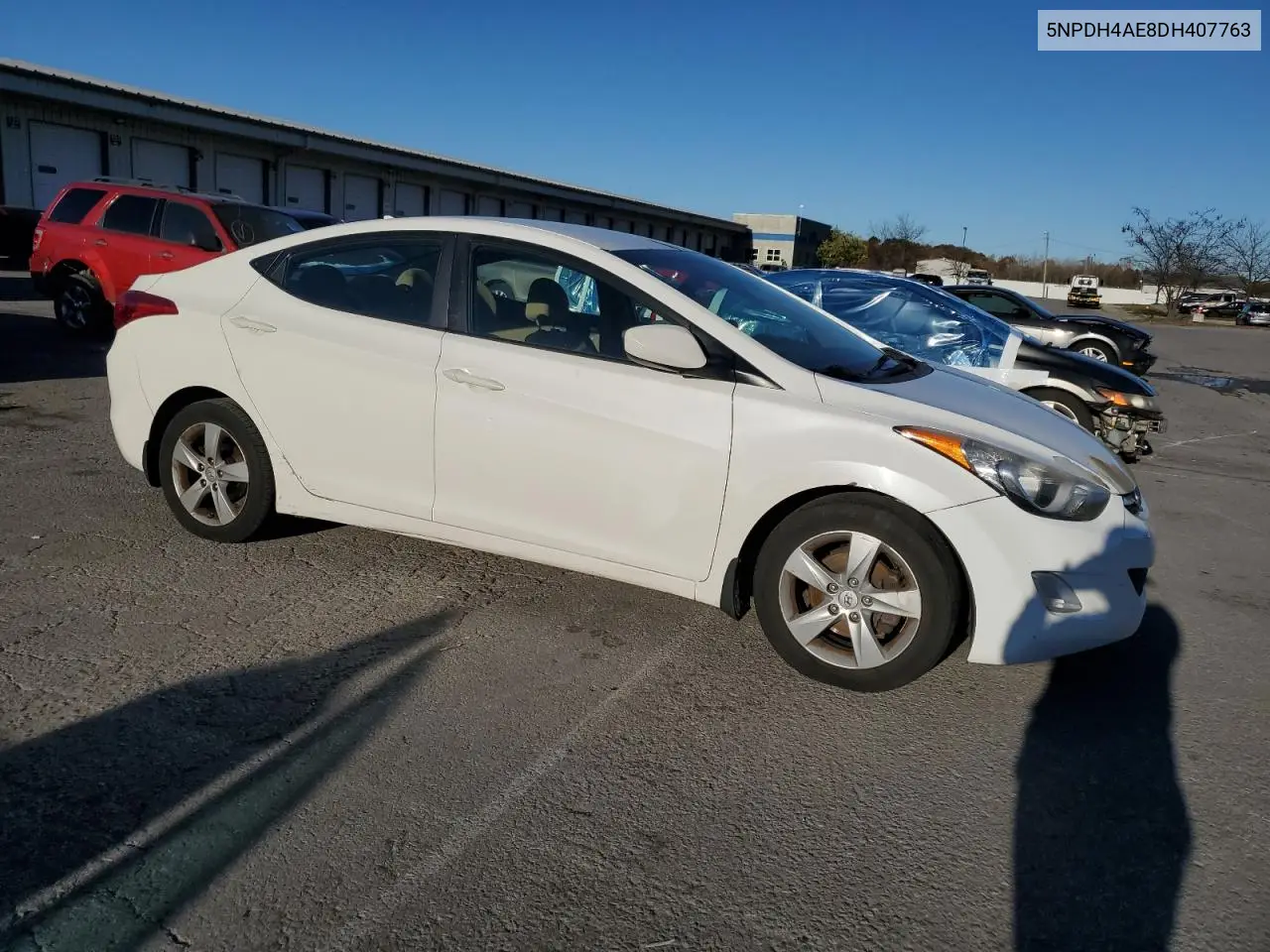 5NPDH4AE8DH407763 2013 Hyundai Elantra Gls