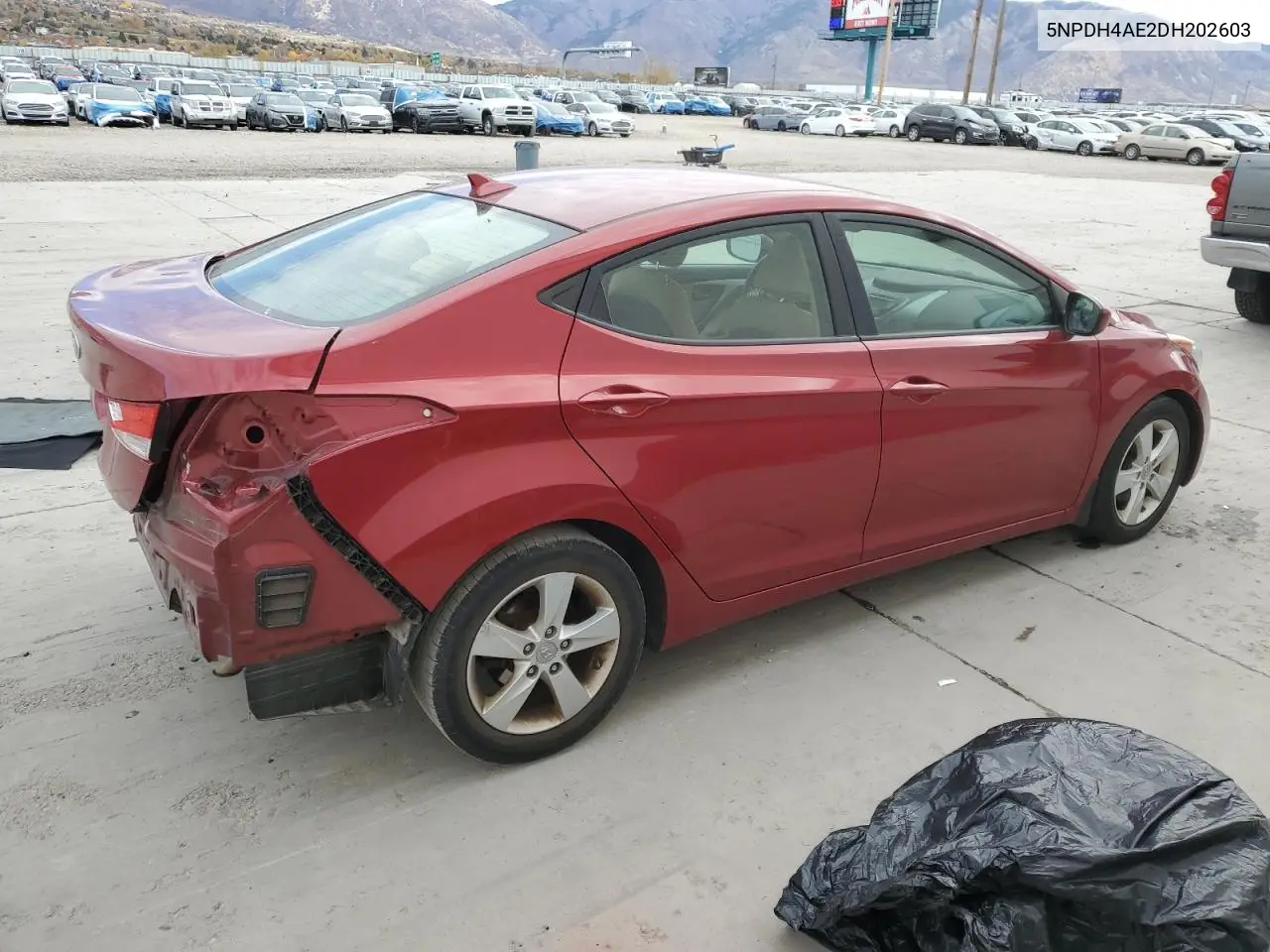 5NPDH4AE2DH202603 2013 Hyundai Elantra Gls