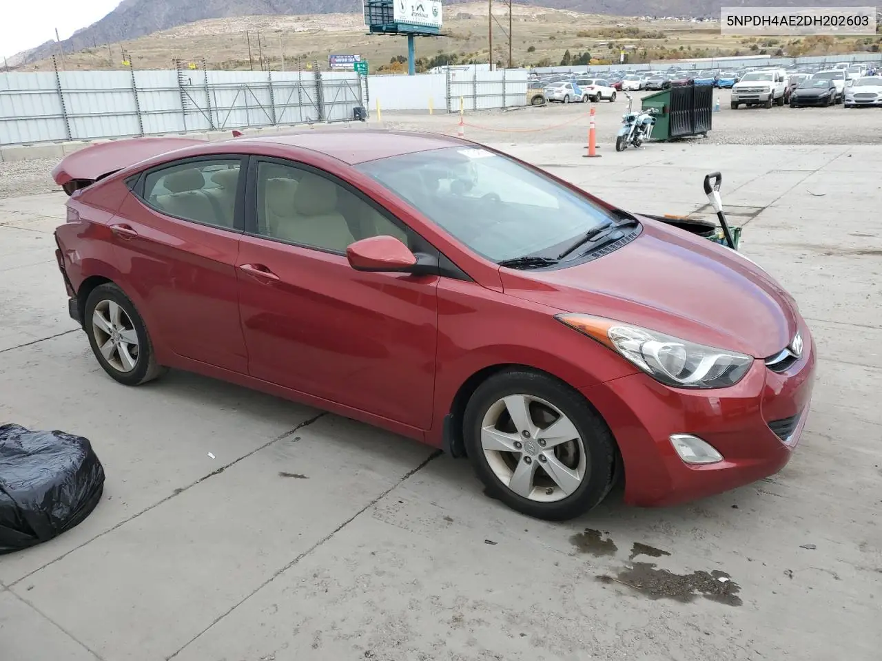 5NPDH4AE2DH202603 2013 Hyundai Elantra Gls