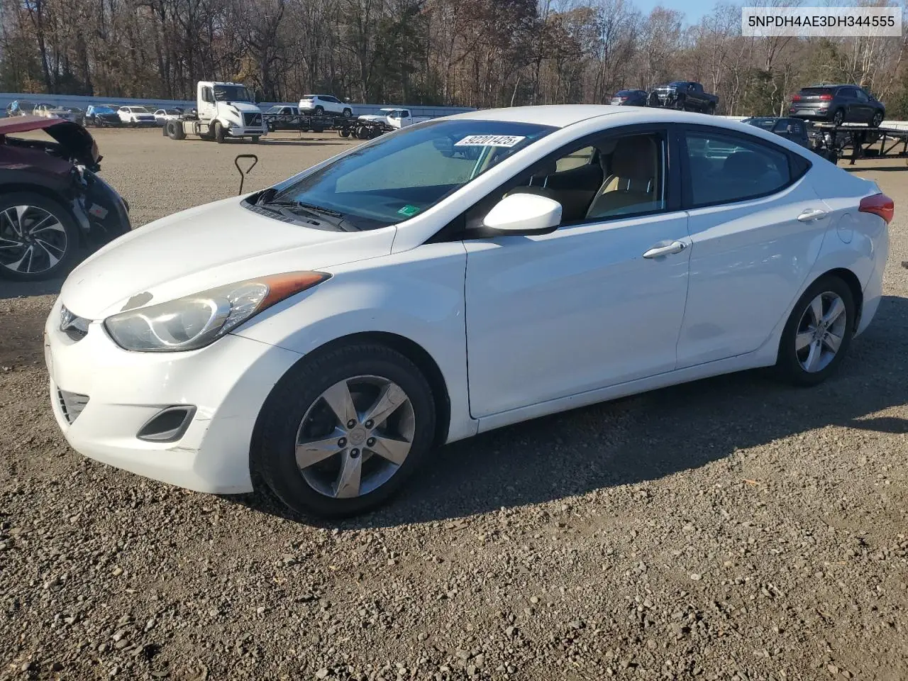 5NPDH4AE3DH344555 2013 Hyundai Elantra Gls