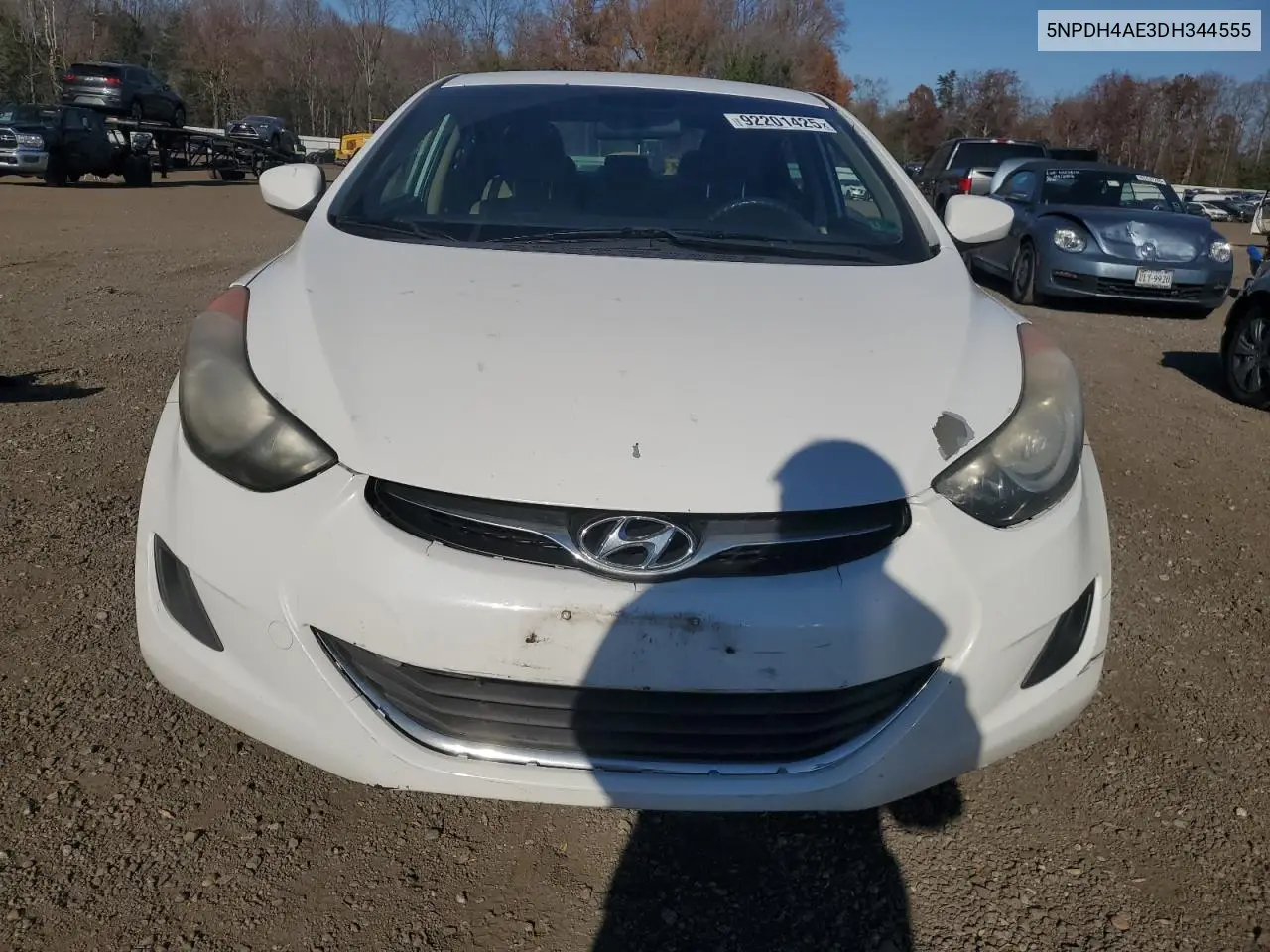 5NPDH4AE3DH344555 2013 Hyundai Elantra Gls