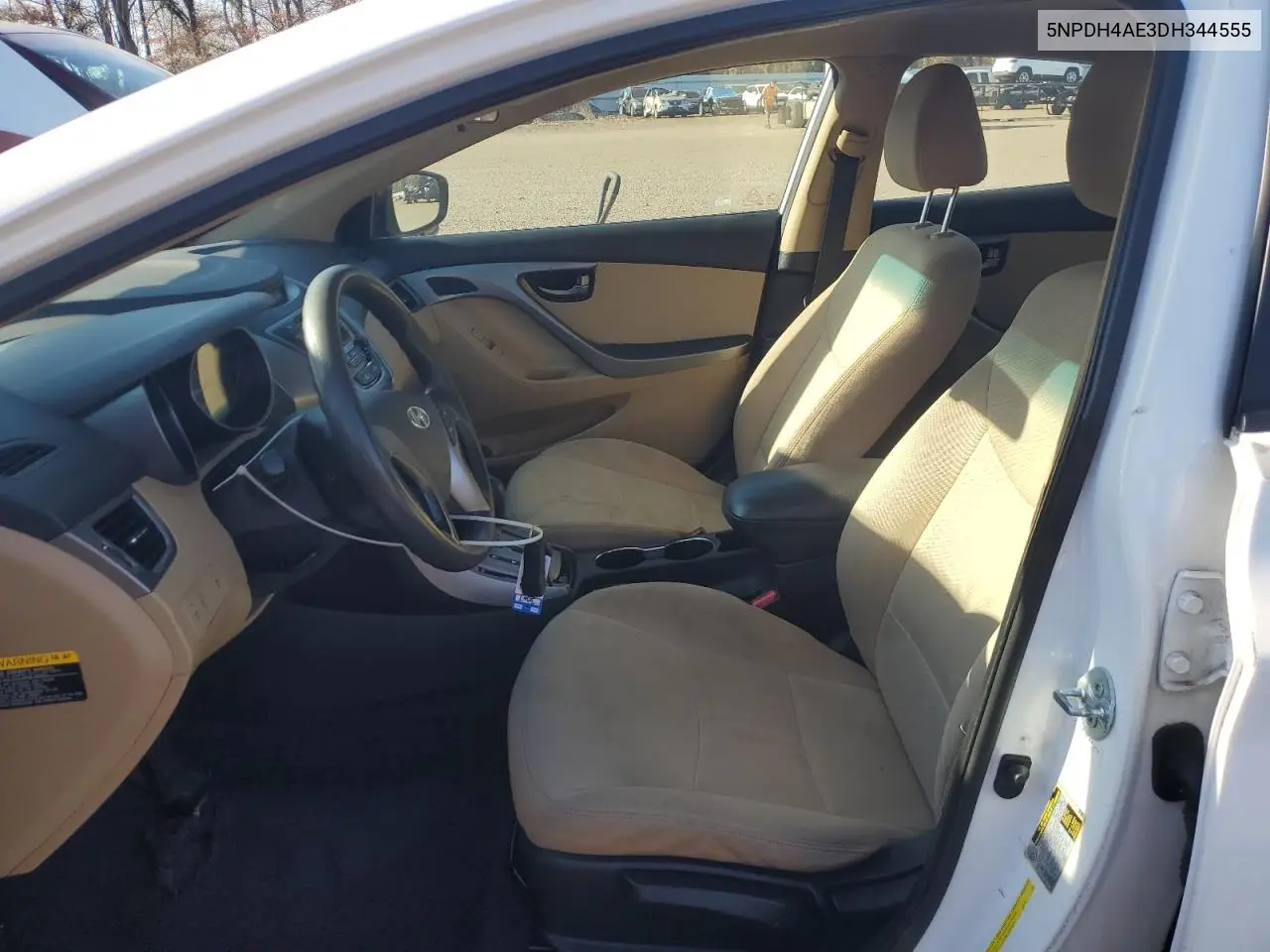 5NPDH4AE3DH344555 2013 Hyundai Elantra Gls
