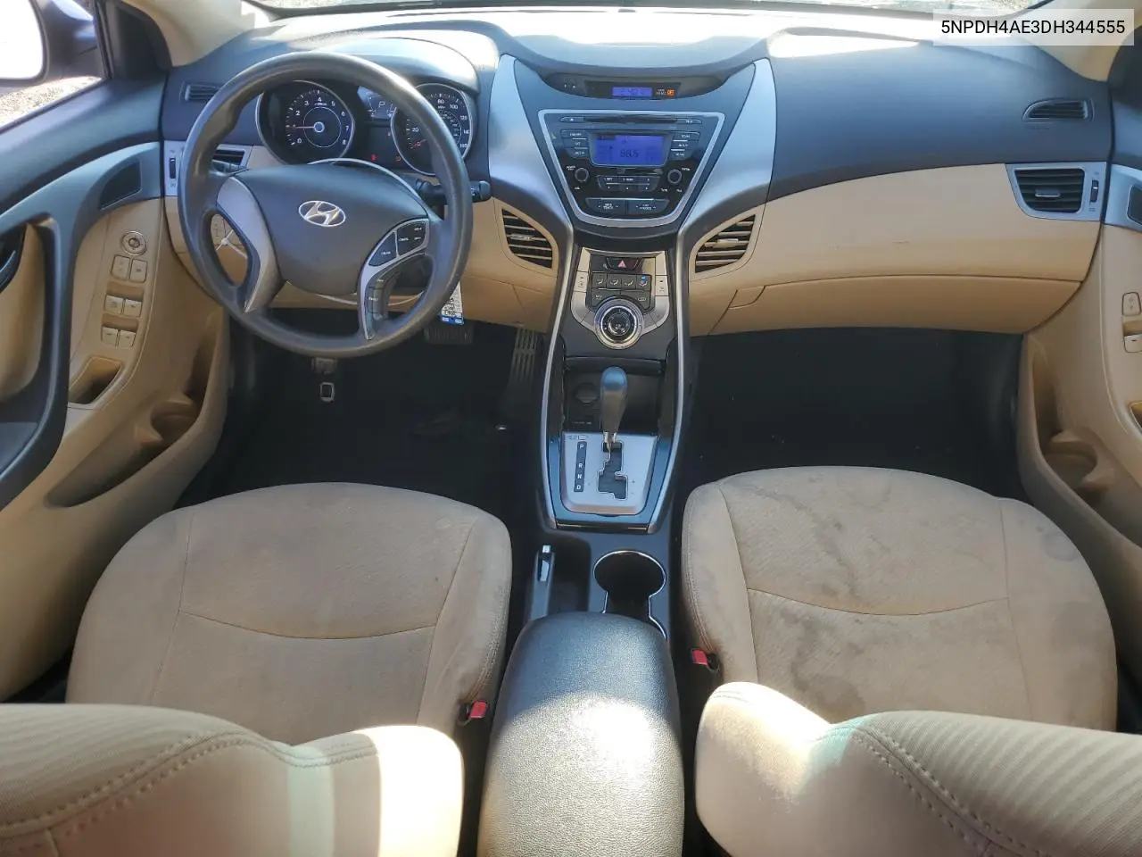 5NPDH4AE3DH344555 2013 Hyundai Elantra Gls